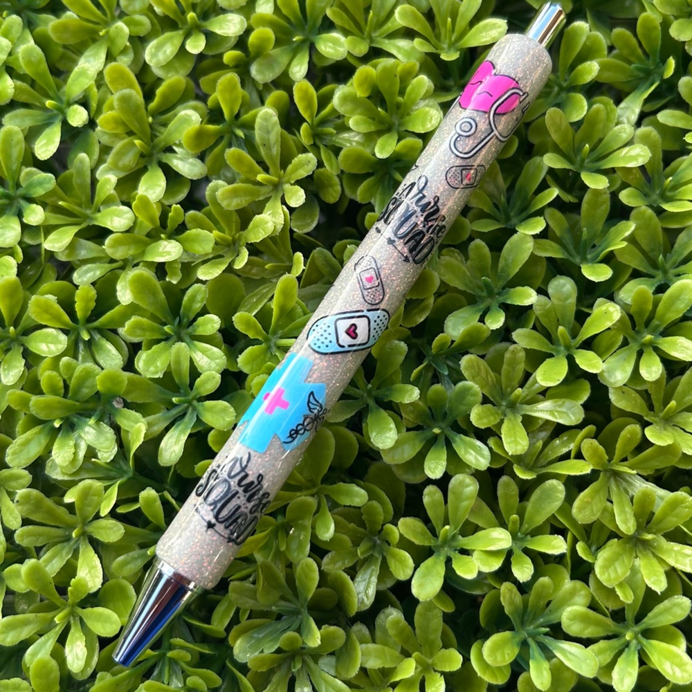 Nurse glitter pen